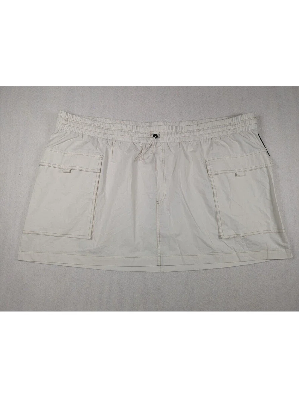 Wild Fable - Women's - Elastic Drawstring Skirt - Off-White/G8ZGKK - Size: 3x